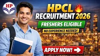 HPCL Recruitment 2026 ll Hindustan petroleum Limited Hiring ll Freshers Eligible l Salary 25,000