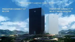 Predator Connect X7 and T7 Gaming Mesh Routers