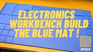 Electronics Workbench Build - Gamers Nexus Blue Mat !