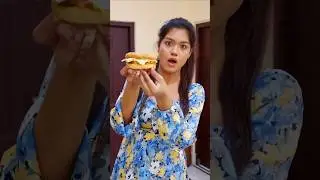20 Rs McDonald's Burger 😱 McDonald's Burger VS Homemade Burger🍔