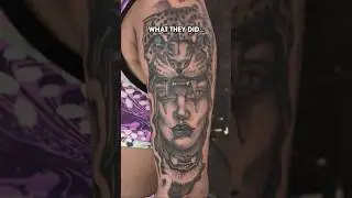 When Other Artists Try To Copy Your Tattoos SMH&hellip; 🤦🏻&zwj;♂️ #tattooartist #shorts
