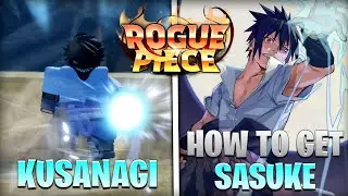 Rogue Piece | UCHIHA SASUKE | Showcase + Tutorial Como Obter Kusanagi (Uchiha Sasuke) #roguepiece
