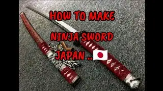 How to Make Ninja Sword Japan 🇯🇵|Origami Ninja Sword From Japan 🇯🇵