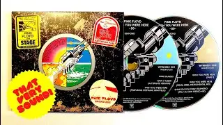 Pink Floyd &ndash; Wish You Were Here 2CD Album 50th Anniversary Edition 2025 Sony Music CD Unboxing