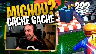 Michou encore le premier trouv&eacute; sur ce Cache Cache avec la Team Cro&ucirc;ton sur Fortnite Cr&eacute;atif ?
