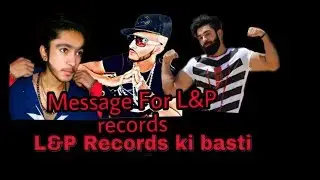 L&p records this is a message for you || aliwariss  | 2018