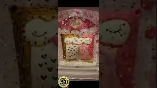 MJ Riggs is live! Cute Owl Glitter Globe