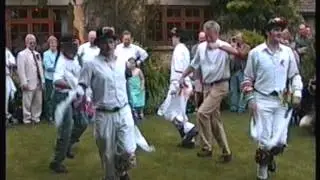 Morris Dancing in Bampton in Oxfordshire 2001