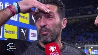 Intervista a Gigi Buffon - Porta a Porta 14/11/2017
