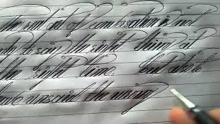 Fancy and very delicious cursive english handwriting // how learn and writing cursive writing