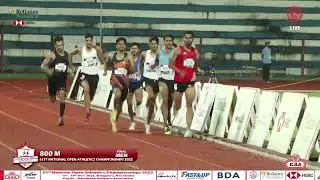 MENS 800M FINAL 61st National Open Athletics Championships 2022