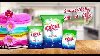 Excel detergent is the smart choice for a smart life.