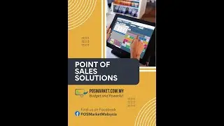 Powerful POSMarket BMO POS System Malaysia | QR Menu Ordering System | Tablet Android POS System