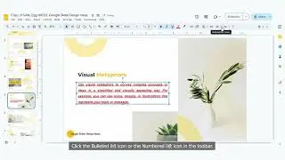 How to Format the Text in Google Slides
