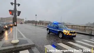 Véhicules et motards Gendarmerie en Urgence compilation  2024