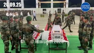 Nambol Attack: Assam Rifles Soldiers Honored in Wreath-Laying Ceremony