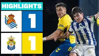 REAL SOCIEDAD B 1 - 1 UD LAS PALMAS | RESUMEN LALIGA HYPERMOTION