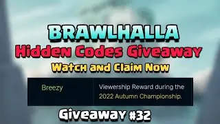 🎁🤑 Brawlhalla NEW🚨🚨 GIVEAWAY Code 🤑🧐🎁🎁🎁