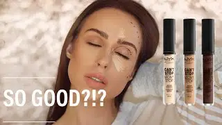 NYX Can't Stop Won't Stop Concealer Review | Rutele
