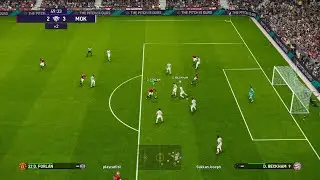 eFootball PES 2021 corner kick short pass play