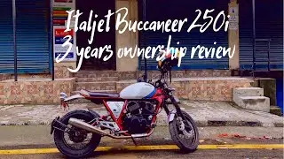 Italjet Buccaneer 250i Review Video | 3 years ownership review video |