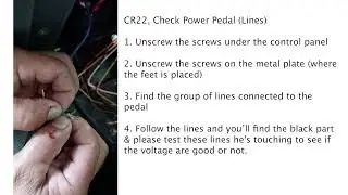 CR22 Check Power Pedal
