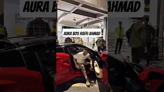 Aura Bos Raffi keren Banget dengan mobil mewahnya