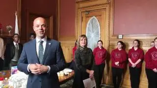 Senator Adam Hinds Welcomes Youth Grant Recipients