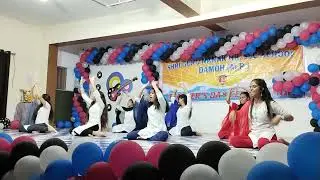 Teacher's day celebration 2022-23 Dance performance by 10th class girls