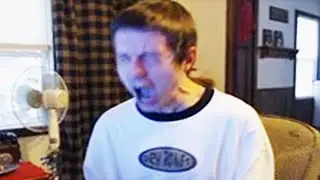 DELLOR HITTING HIS FACE WITH A KEYBOARD