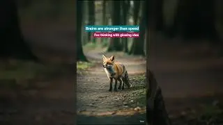 #The Clever Fox#Use your mind, not fear!#trendingshorts#youtubeshorts#facts#storie#like & subscriber