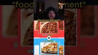 CaseOh Getting Excited Over Food 😭 #caseoh #meme