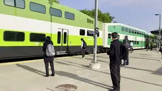 GO Train in Ontario Canada - June 2023