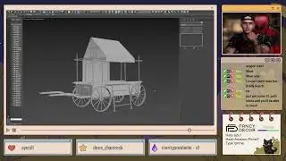 Merchant Cart - 3D Modeling in 3DS Max - Merchant Cart (pt 3)