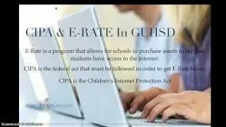 GUHSD Overview of FERPA, COPPA, E-Rate