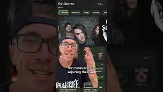 The band Get Scared is back!? #getscared #aftershock #aftershockfestival #greenscreen