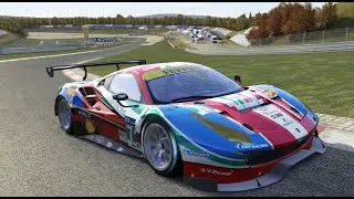 Ferrari 488 GT3 - Nurburgring GP World Record 1:55:430 - Assetto Corsa