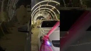Barat entry | Mercedes | shadi | weddingseason