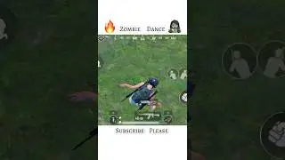 🔥 Zombie Dance 🧟 #shorts #viral #bgmi #pubgmobile