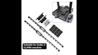 Ender 3 S1 Pro Dual Y Axis Linear Guide upgrade kit