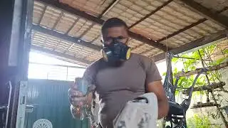 how to paint garden chairs como pintar cadeiras de jardim