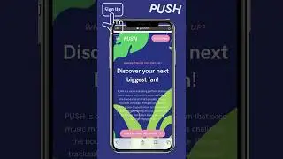 How to sign up to PUSH.fm for free marketing tools