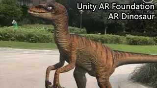 Unity Template - AR Dinosaur - Downloadable
