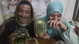 تعال نشوف الفيديو ده يا حبايب قلبي ام ادم جبنه انواع فاكهه اول مره نجربها انا وابو ادم😂😂😂