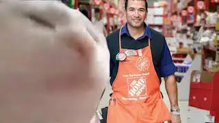 Cat vibing to home depot theme