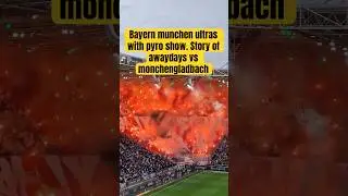 🔥 Bayern Munich Fans Took Over! Crazy Away Tifo & Choreo vs Borussia M&ouml;nchengladbach Incredible