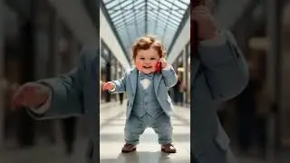 cutest angry baby boss #cute #babyswag #trending