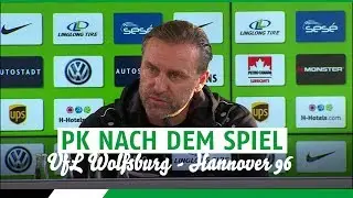 PK nach dem Spiel | VfL Wolfsburg - Hannover 96