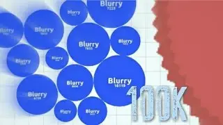 Agar.io - 100k+ Score on an empty Experimental Server