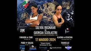 TITOLO EUROPEO FEMMINILE MINIMOSCA | SILVIA BIGNAMI VS GIORGIA SCOLASTRI